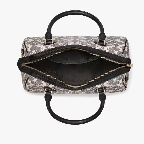 NWT ⭐ KATE SPADE #1831 Signature Spade Flower Large Dolly Duffle Crossbody ✨ NWT - Picture 4 of 17